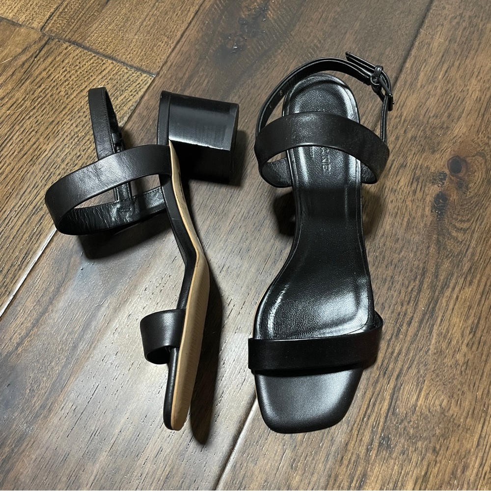 Everlane The Double Strap Block Heel Sandals - Picture 7 of 12